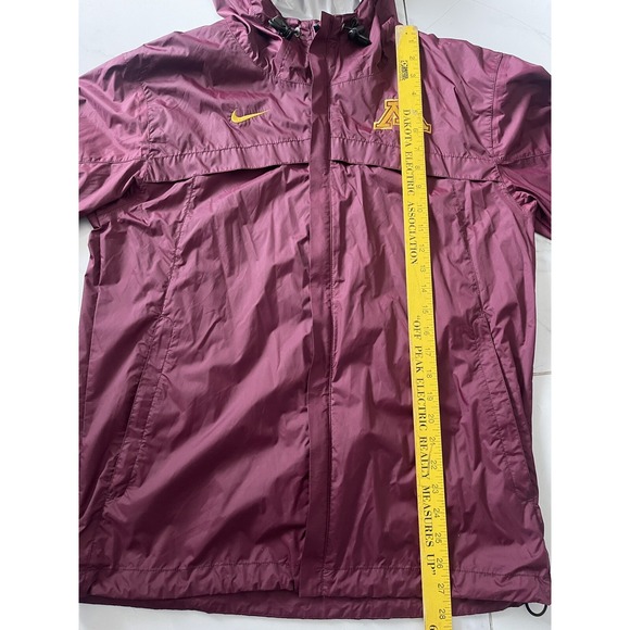 Minnesota Gophers NIKE Windbreaker Track Jacket Full Zip Small‎ Embroidered - Picture 8 of 10
